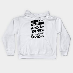 Megan Thee Stallion Crunchyroll Merch CR Loves Megan Thee Stallion Kids Hoodie